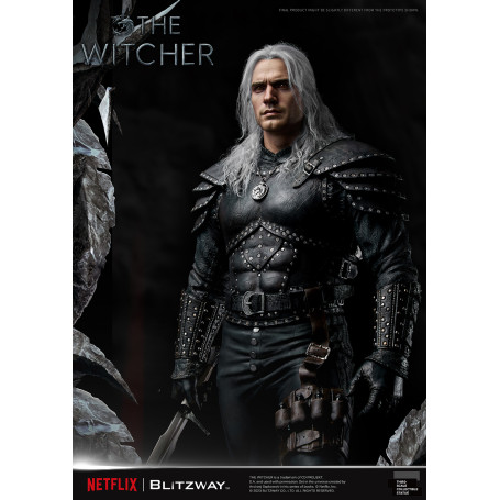 Blitzway - Estatua Geralt of Rivia 1/3 Escala Infinita - The Witcher 