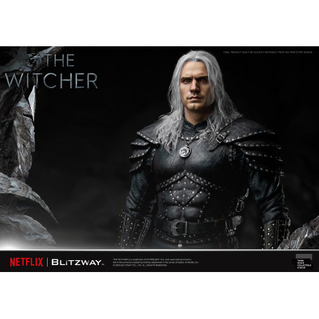 Blitzway - Estatua Geralt of Rivia 1/3 Escala Infinita - The Witcher 