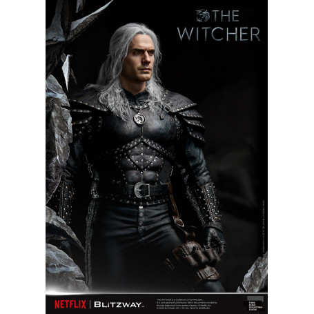 Blitzway - Estatua Geralt of Rivia 1/3 Escala Infinita - The Witcher 