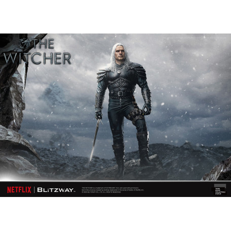 Blitzway - Estatua Geralt of Rivia 1/3 Escala Infinita - The Witcher 