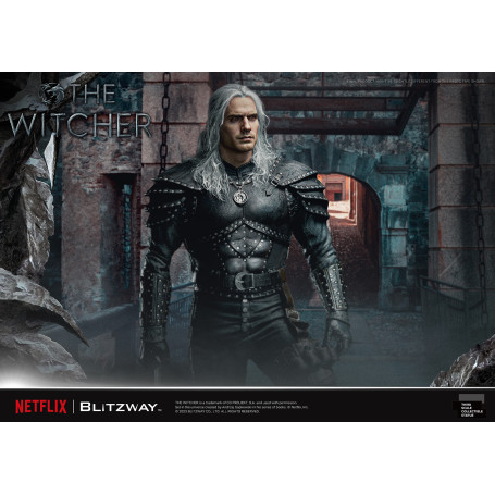 Blitzway - Estatua Geralt of Rivia 1/3 Escala Infinita - The Witcher 