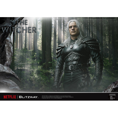 Blitzway - Estatua Geralt of Rivia 1/3 Escala Infinita - The Witcher 
