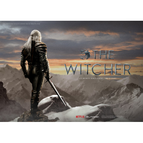 Blitzway - Estatua Geralt of Rivia 1/3 Escala Infinita - The Witcher 