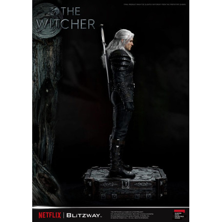 Blitzway - Estatua Geralt of Rivia 1/4 Escala Superior - The Witcher