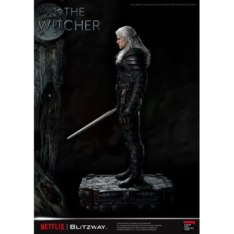 Blitzway - Estatua Geralt of Rivia 1/4 Escala Superior - The Witcher