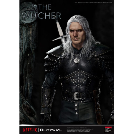 Blitzway - Estatua Geralt of Rivia 1/4 Escala Superior - The Witcher