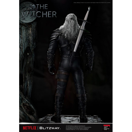 Blitzway - Estatua Geralt of Rivia 1/4 Escala Superior - The Witcher