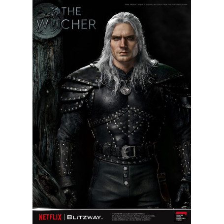 Blitzway - Estatua Geralt of Rivia 1/4 Escala Superior - The Witcher