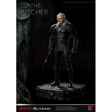 Blitzway - Estatua Geralt of Rivia 1/4 Escala Superior - The Witcher