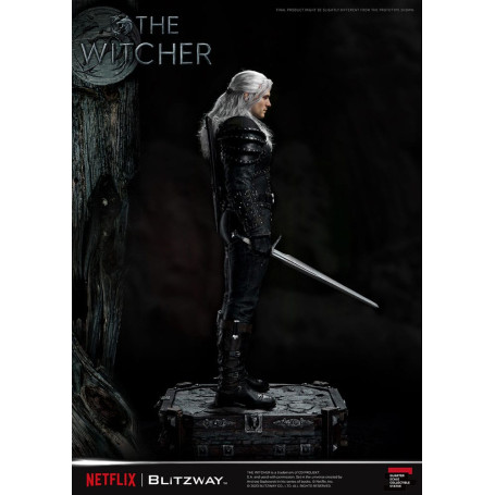 Blitzway - Estatua Geralt of Rivia 1/4 Escala Superior - The Witcher