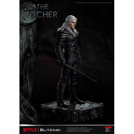 Blitzway - Estatua Geralt of Rivia 1/4 Escala Superior - The Witcher