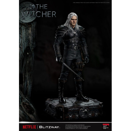 Blitzway - Estatua Geralt of Rivia 1/4 Escala Superior - The Witcher
