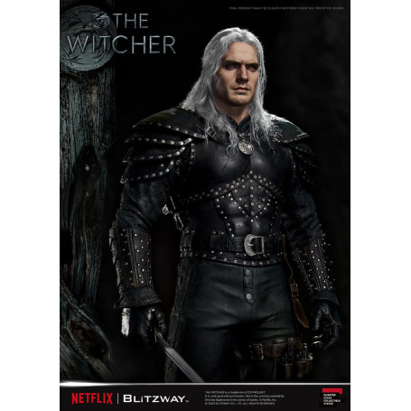 Blitzway - Estatua Geralt of Rivia 1/4 Escala Superior - The Witcher