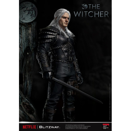 Blitzway - Estatua Geralt of Rivia 1/4 Escala Superior - The Witcher