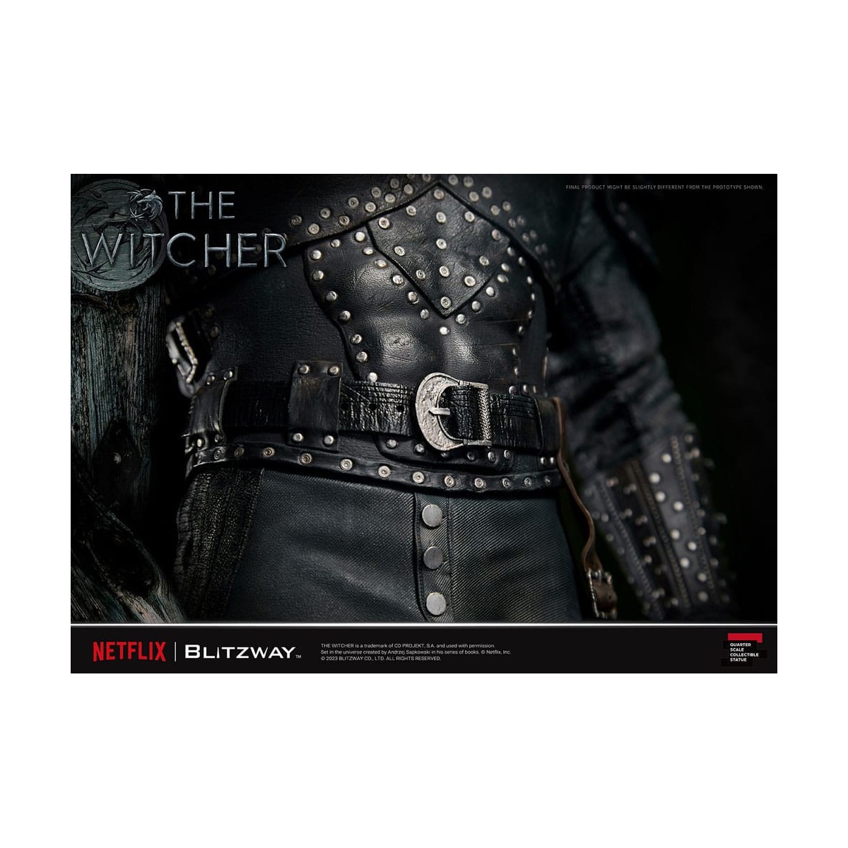 Blitzway - Estatua Geralt of Rivia 1/4 Escala Superior - The Witcher
