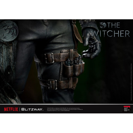 Blitzway - Estatua Geralt of Rivia 1/4 Escala Superior - The Witcher