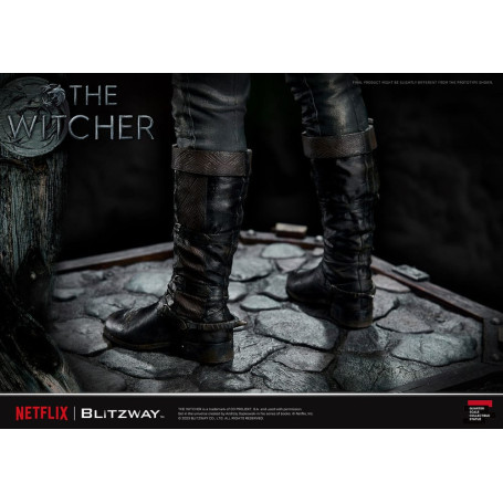 Blitzway - Estatua Geralt of Rivia 1/4 Escala Superior - The Witcher