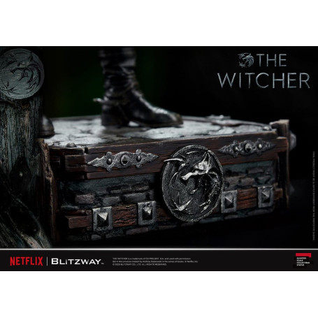 Blitzway - Estatua Geralt of Rivia 1/4 Escala Superior - The Witcher