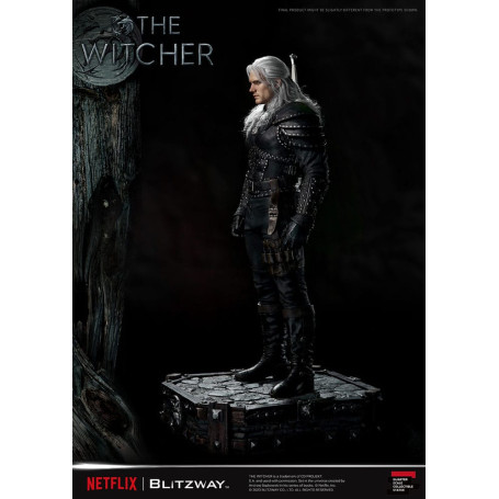 Blitzway - Estatua Geralt of Rivia 1/4 Escala Superior - The Witcher