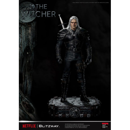 Blitzway - Estatua Geralt of Rivia 1/4 Escala Superior - The Witcher