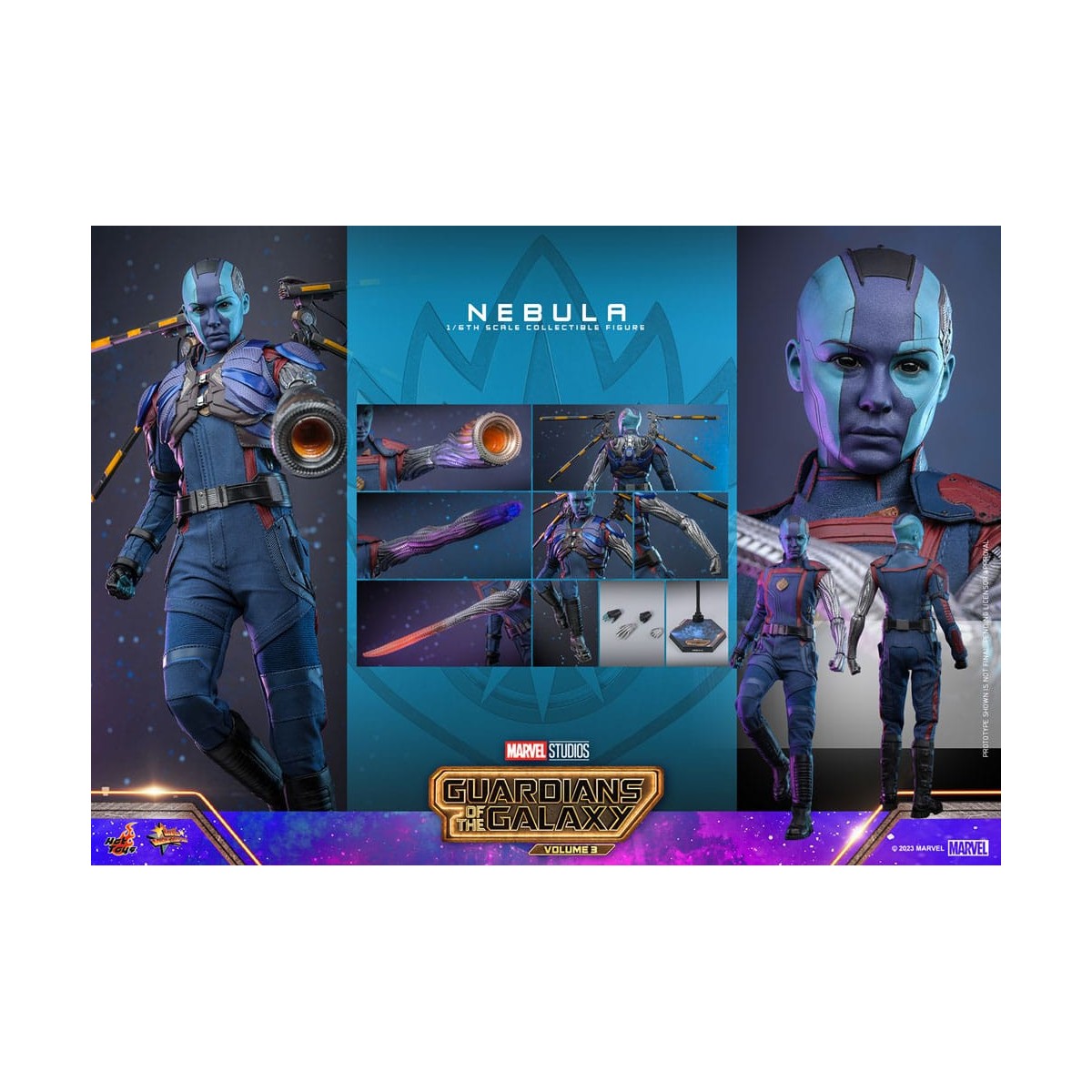 Hot Toys - Nebula - Guardianes de la Galaxia Vol.3 Movie Masterpiece Series 1/6