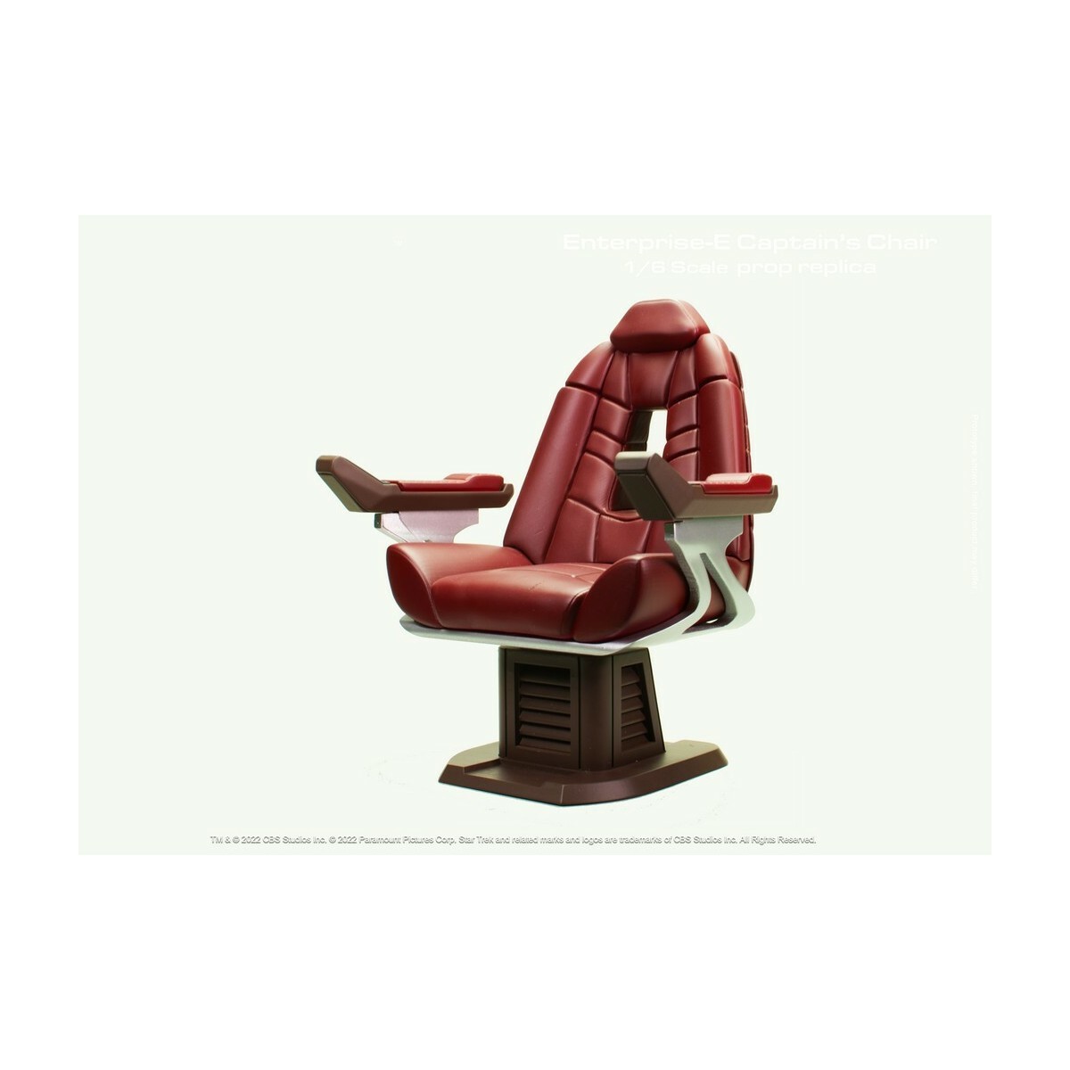EXO-6 - Star Trek: Primer Contacto - Silla del Capitán Réplica de atrezo a escala 1:6