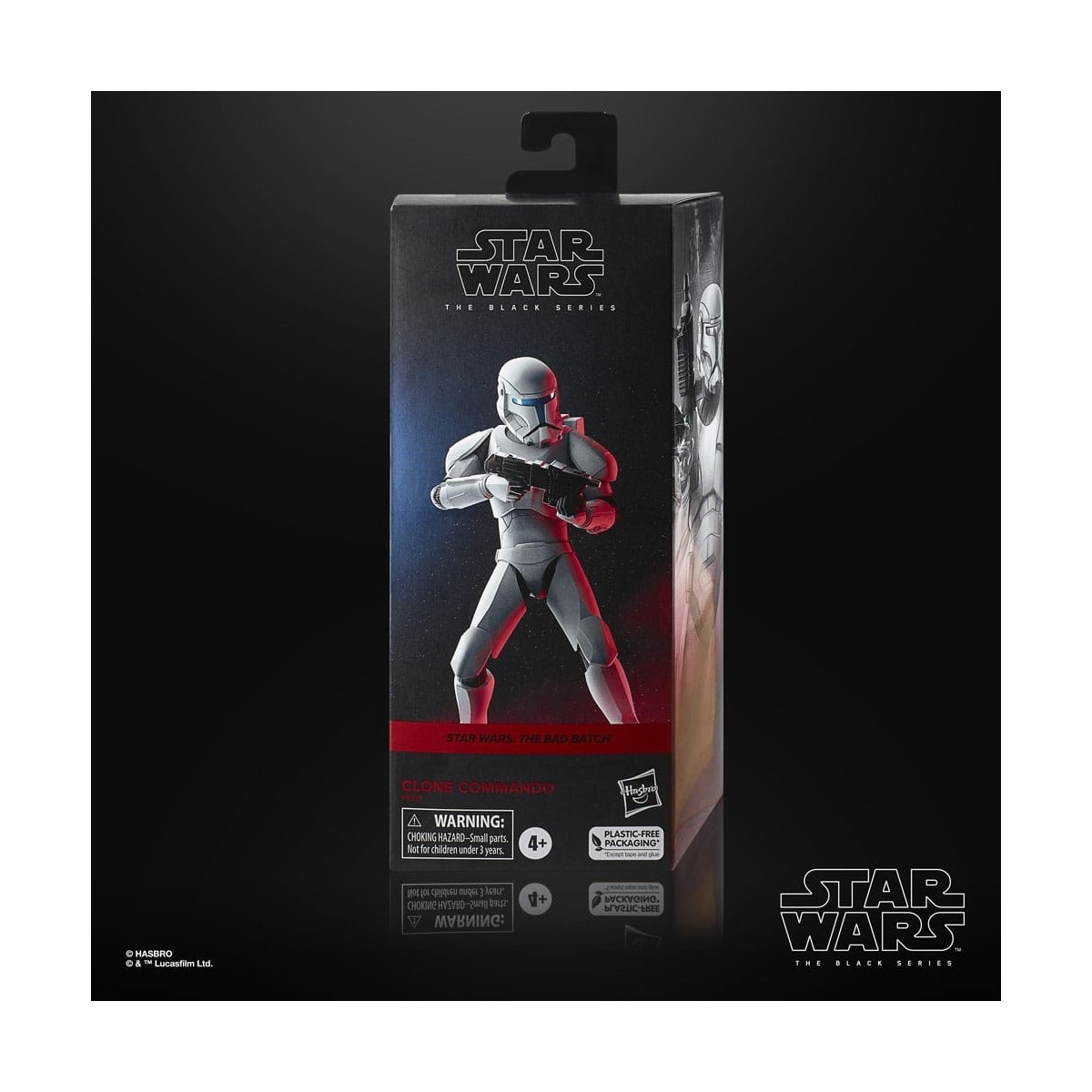 Hasbro Star Wars La Serie Negra - CLONE COMMANDO The Bad Batch