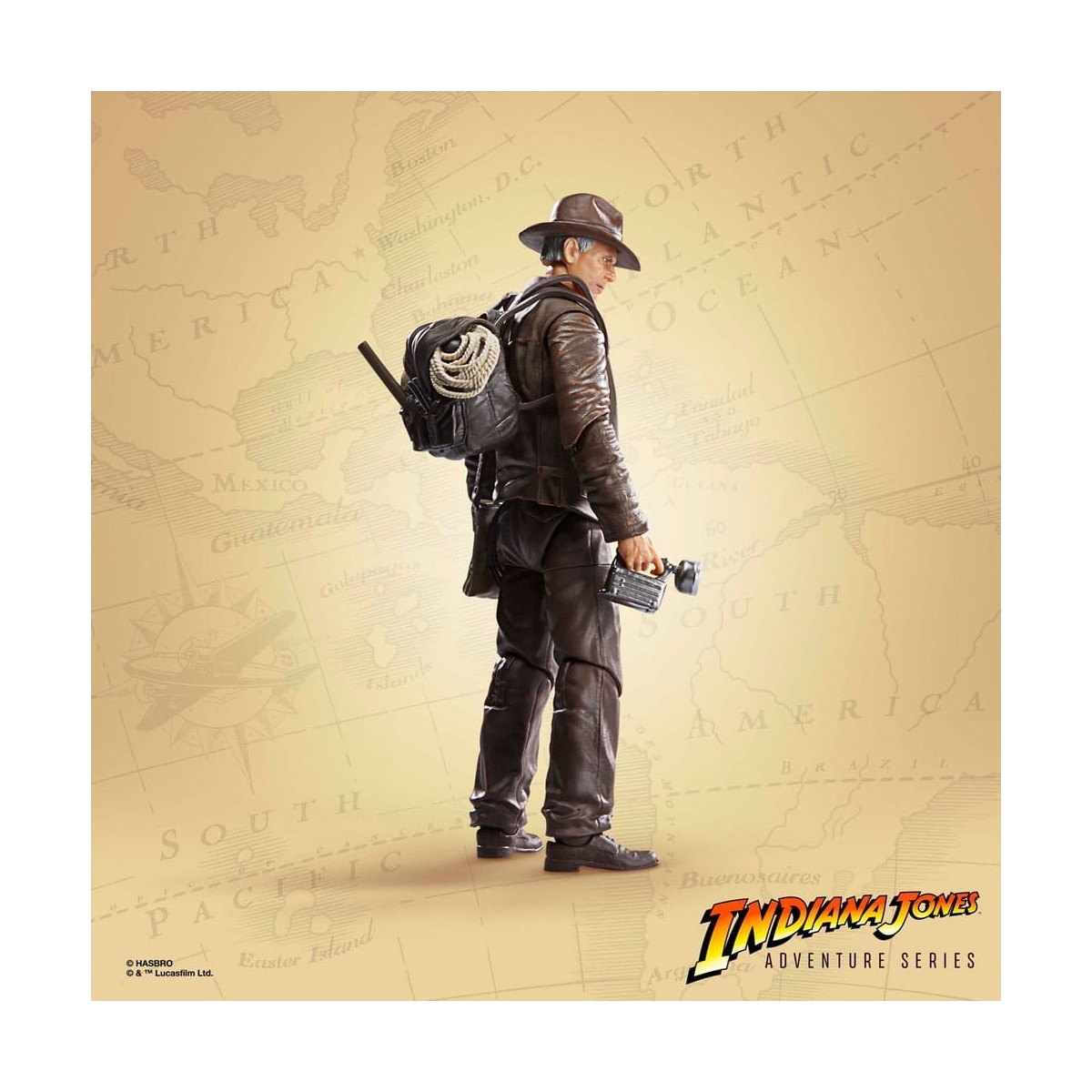 Hasbro - Indiana Jones - Indiana Jones Adventure Series: Indiana Jones y el dial del destino 1/12