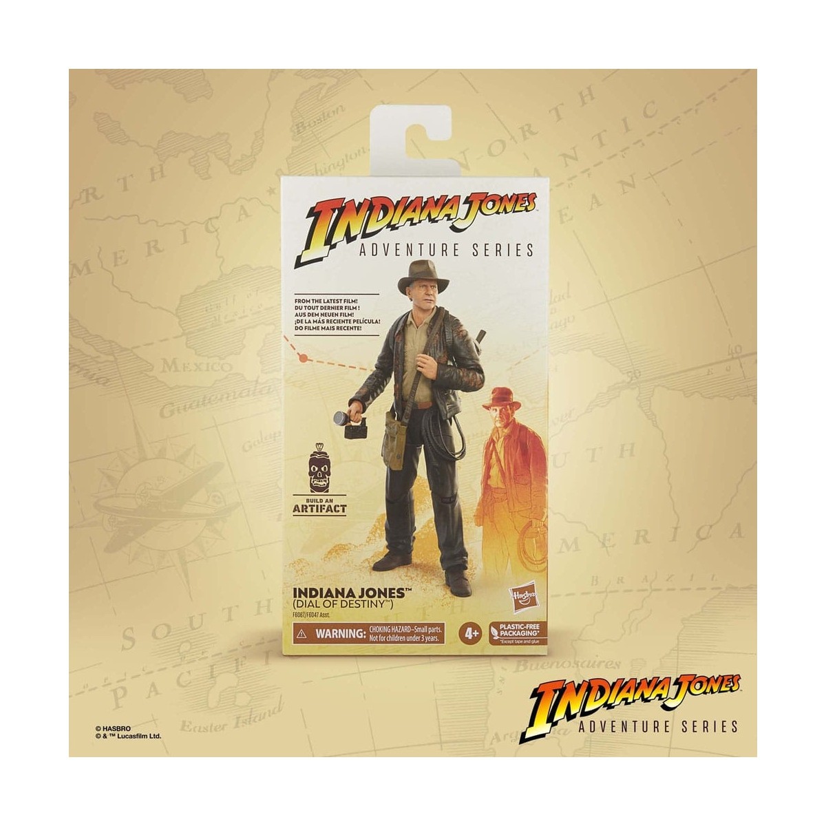 Hasbro - Indiana Jones - Indiana Jones Adventure Series: Indiana Jones y el dial del destino 1/12