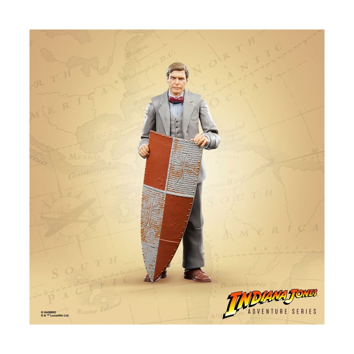 Hasbro - Profesor Indiana Jones - Serie Aventura Indiana Jones: Indiana Jones y la Última Cruzada 1/12
