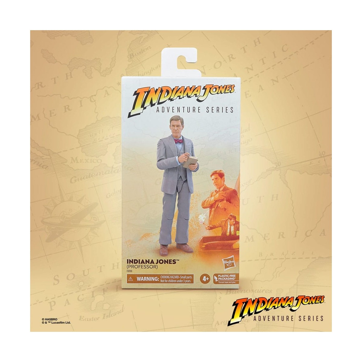 Hasbro - Profesor Indiana Jones - Serie Aventura Indiana Jones: Indiana Jones y la Última Cruzada 1/12