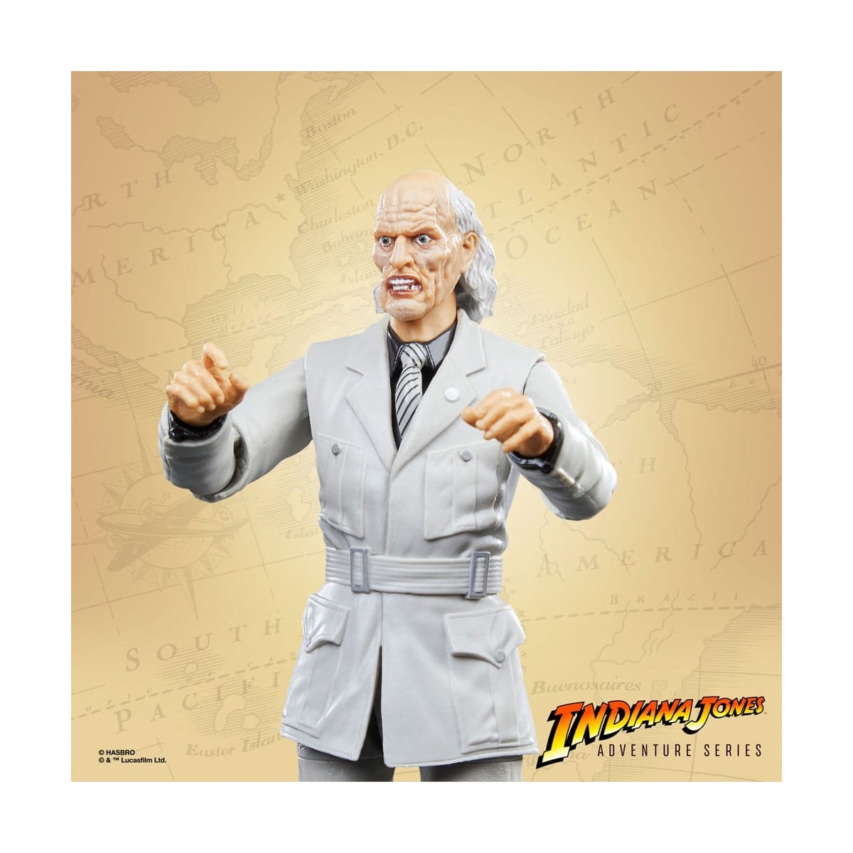 Hasbro - Walter Donovan - Serie Aventura Indiana Jones: Indiana Jones y la Última Cruzada 1/12