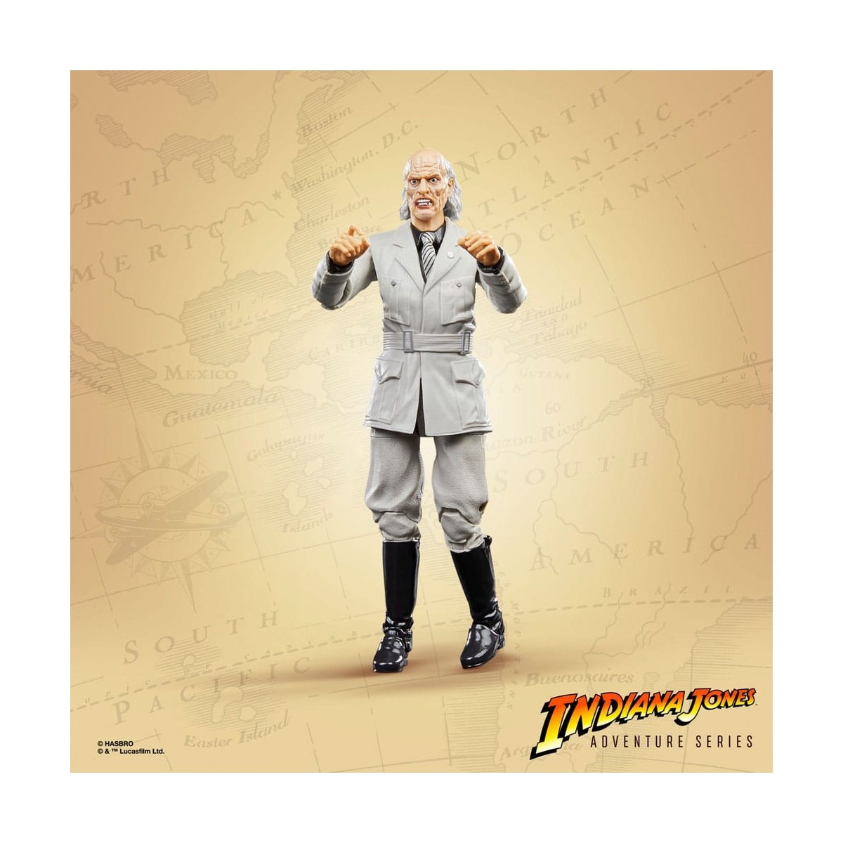 Hasbro - Walter Donovan - Serie Aventura Indiana Jones: Indiana Jones y la Última Cruzada 1/12