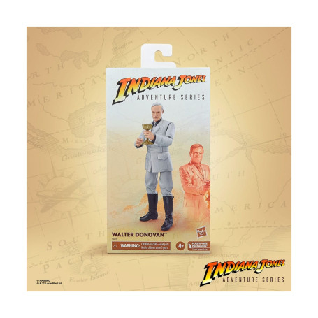Hasbro - Walter Donovan - Serie Aventura Indiana Jones: Indiana Jones y la Última Cruzada 1/12