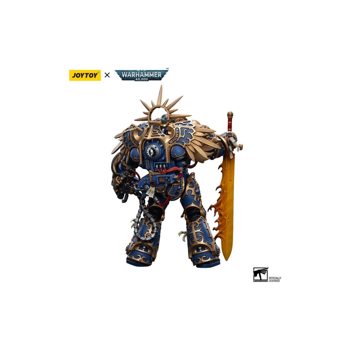 JoyToy - Marines Espaciales - Ultramarines - Primarca Roboute Guilliman 1/18 - Warhammer 40K