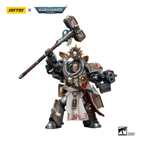 JoyToy Marines Espaciales - Caballeros Grises - Gran Maestro Voldus 1/18 - Warhammer 40K