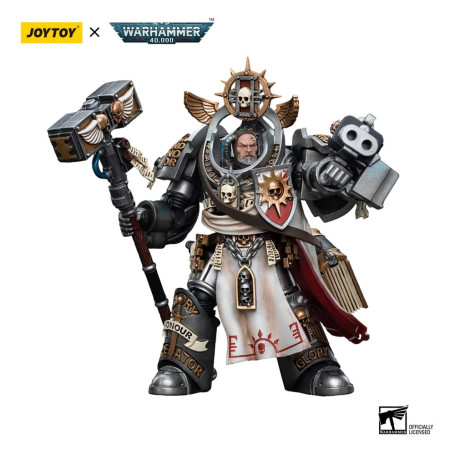 JoyToy Marines Espaciales - Caballeros Grises - Gran Maestro Voldus 1/18 - Warhammer 40K