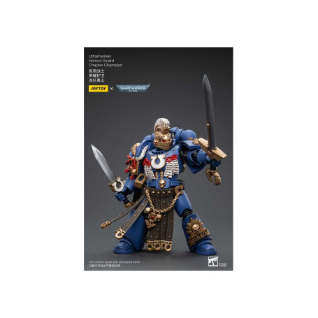 JoyToy - Marines Espaciales - Ultramarines - Guardia de Honor Capítulo Campeón 1/18 - Warhammer 40K