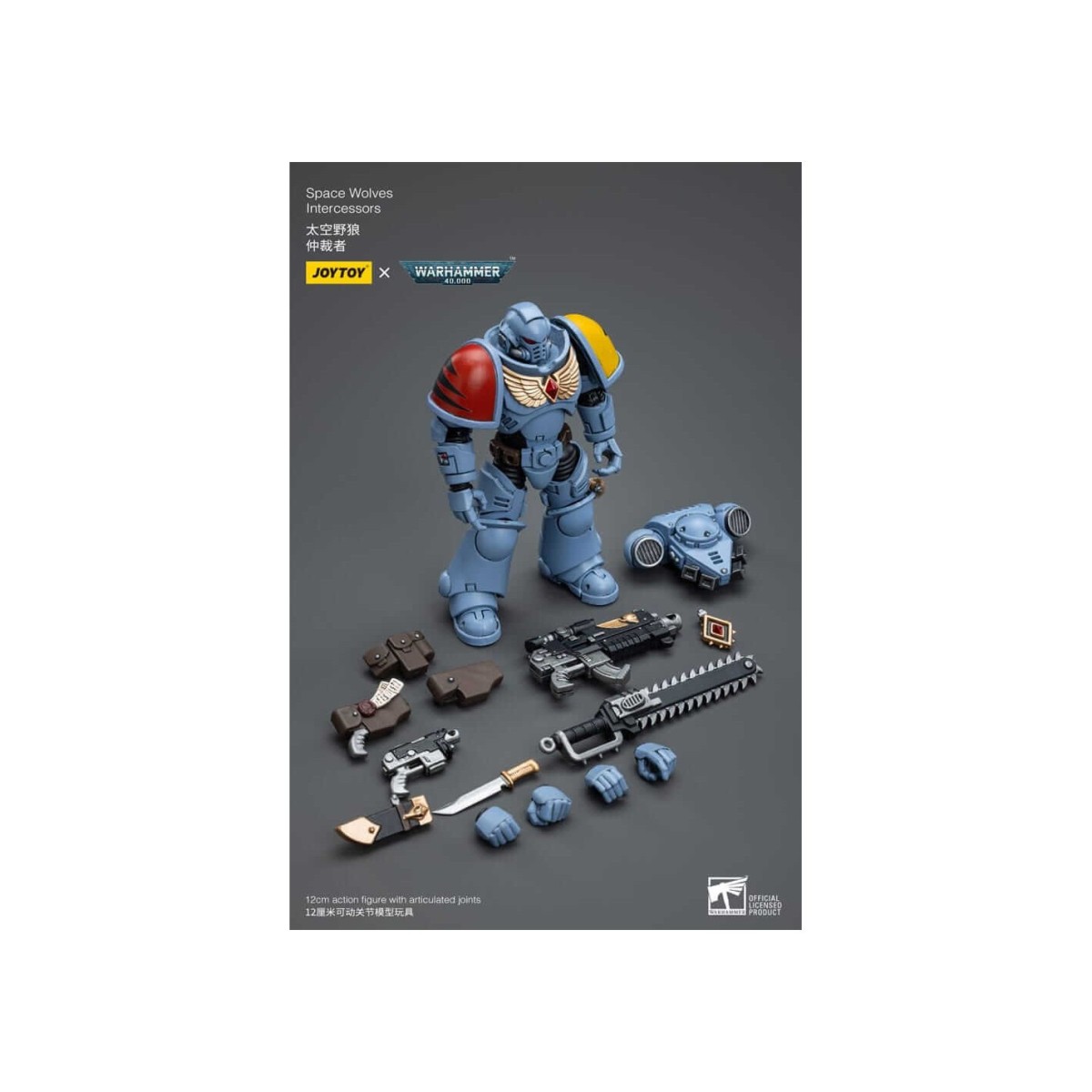 JoyToy Marines Espaciales - Lobos Espaciales - Intercesores 1/18 - Warhammer 40K