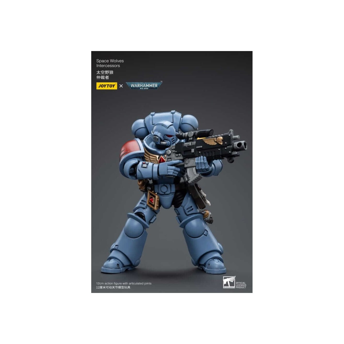 JoyToy Marines Espaciales - Lobos Espaciales - Intercesores 1/18 - Warhammer 40K