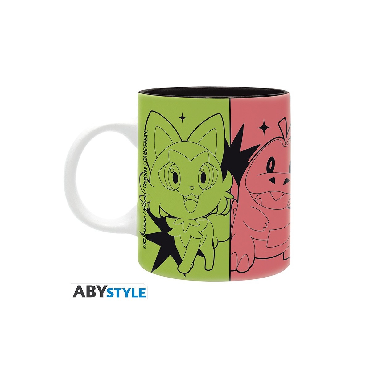 ABYstyle POKEMON - Taza - 320 ml - Escarlata y Morado Starters