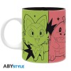 ABYstyle POKEMON - Taza - 320 ml - Escarlata y Morado Starters