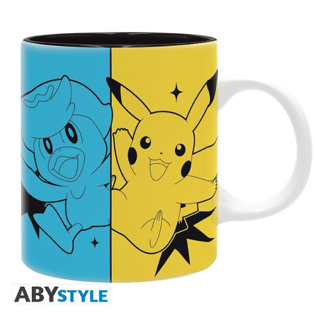 ABYstyle POKEMON - Taza - 320 ml - Escarlata y Morado Starters