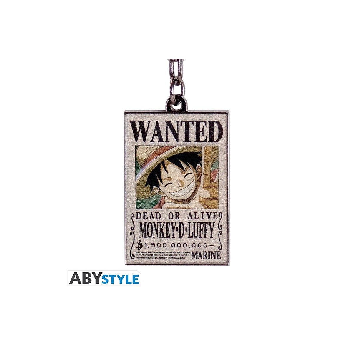 ABYstyle ONE PIECE - Llavero Wanted Luffy