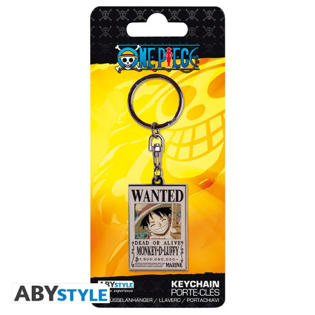 ABYstyle ONE PIECE - Llavero Wanted Luffy
