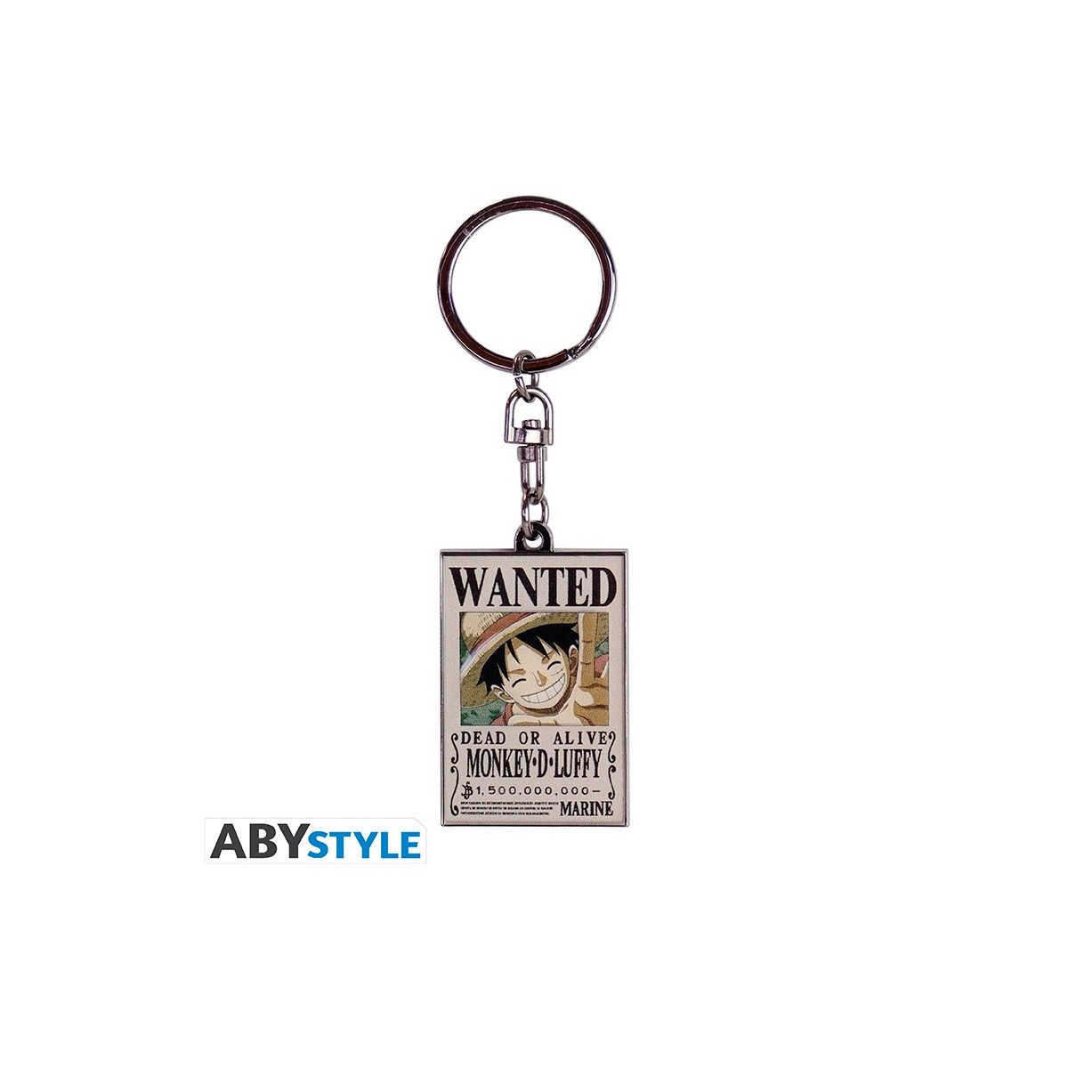 ABYstyle ONE PIECE - Llavero Wanted Luffy