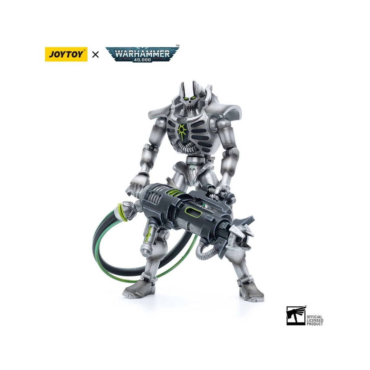 JoyToy Necrones - Inmortal de la Dinastía Sautekh con Carabina Tesla 1/18 - Warhammer 40K