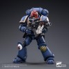 JoyToy - Marines Espaciales - Ultramarines - Héroes del Capítulo Hermano Veterano Sargento Castor 1/18 - Warhammer 40K