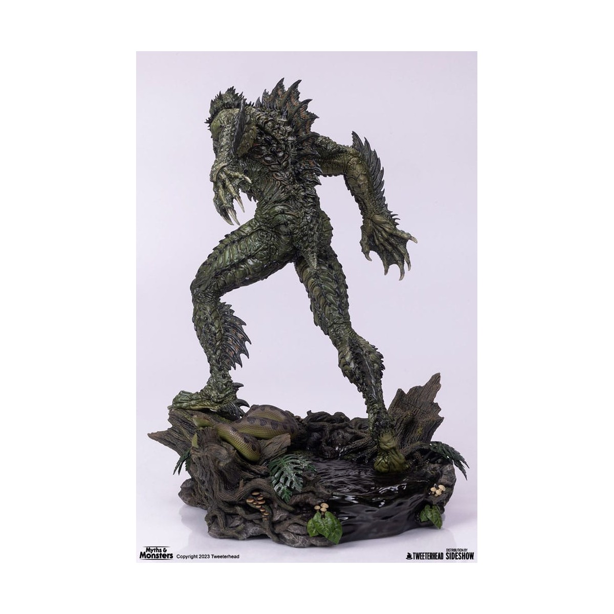 Tweeterhead - Mitos y Monstruos - Gillman Full Color 1/4 estatua