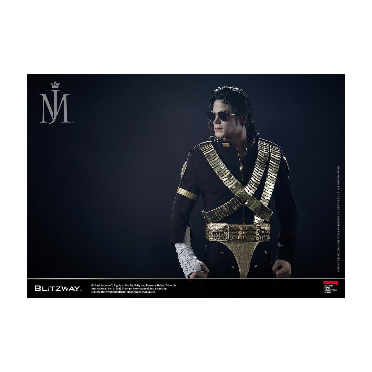 Blitzway - Michael Jackson: Estatua de Michael Jackson a escala 1:4 